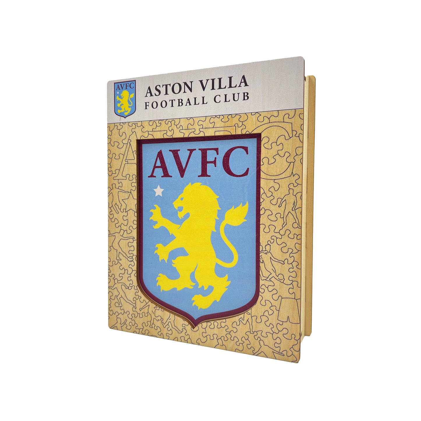 Logo Aston Villa® - Puzzle di Legno