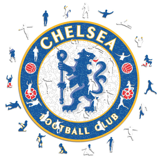 Logo Chelsea® - Puzzle di Legno