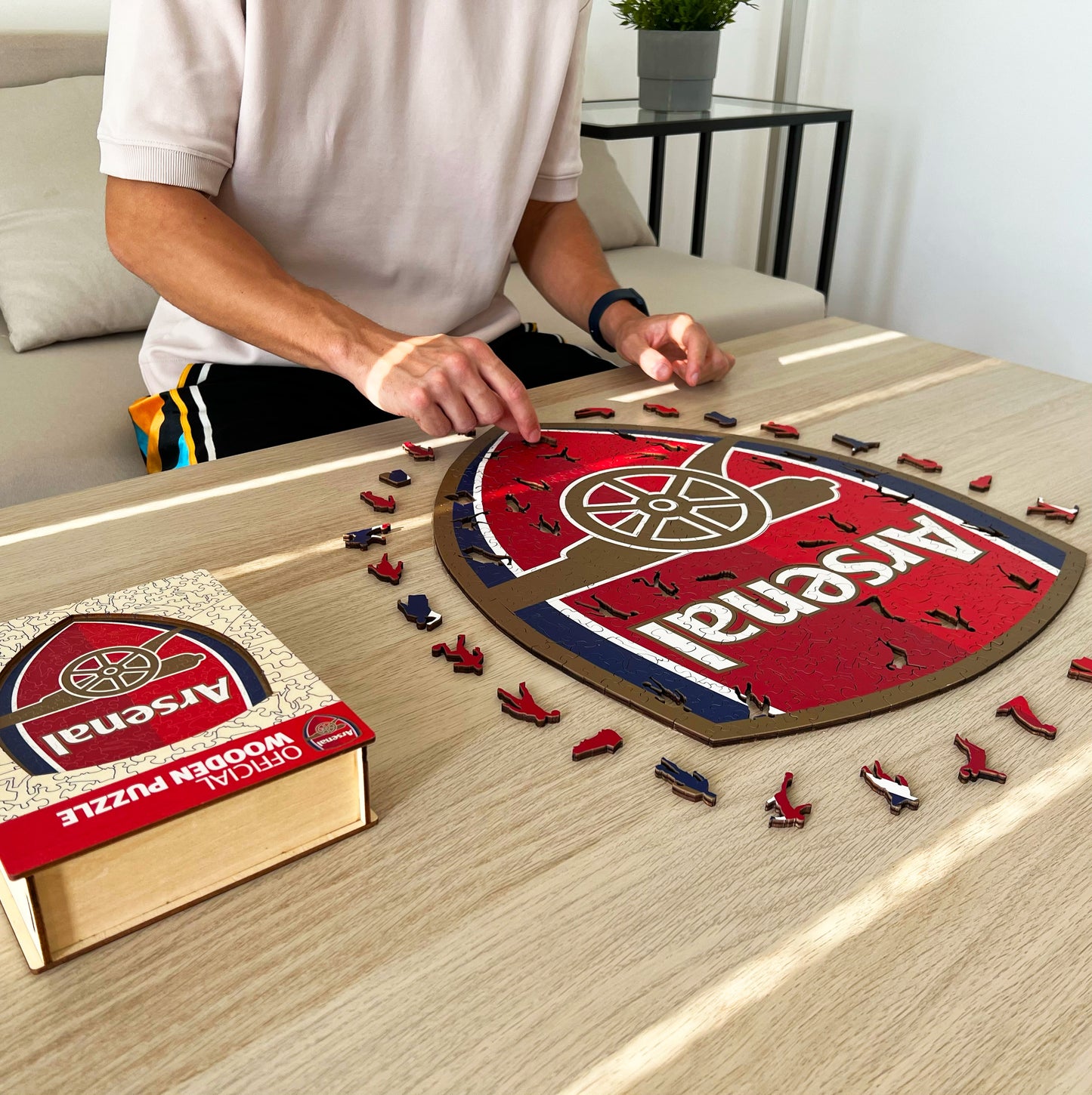 Logo Arsenal® - Puzzle di Legno
