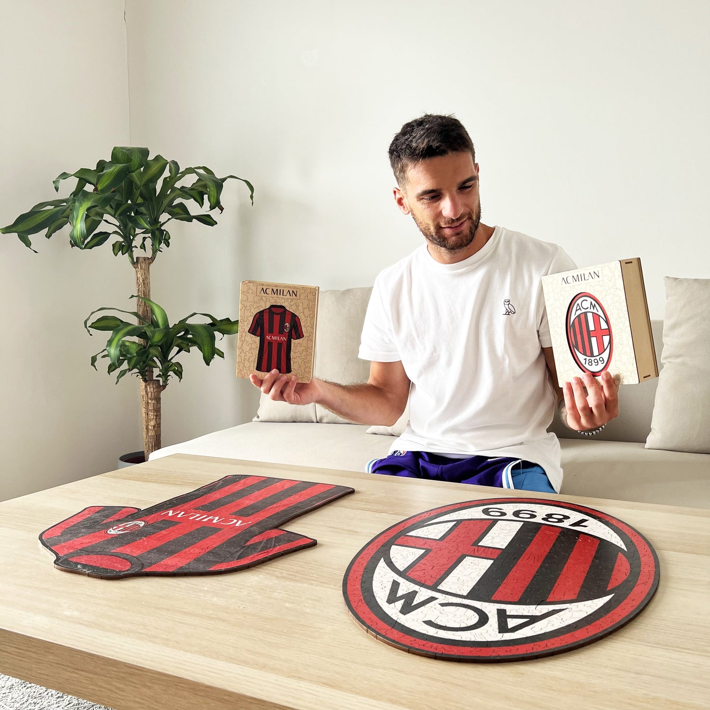 2 PACK Milan® Logo + Maglia