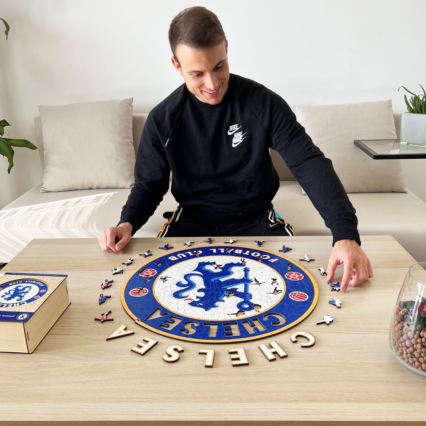 Logo Chelsea® - Puzzle di Legno