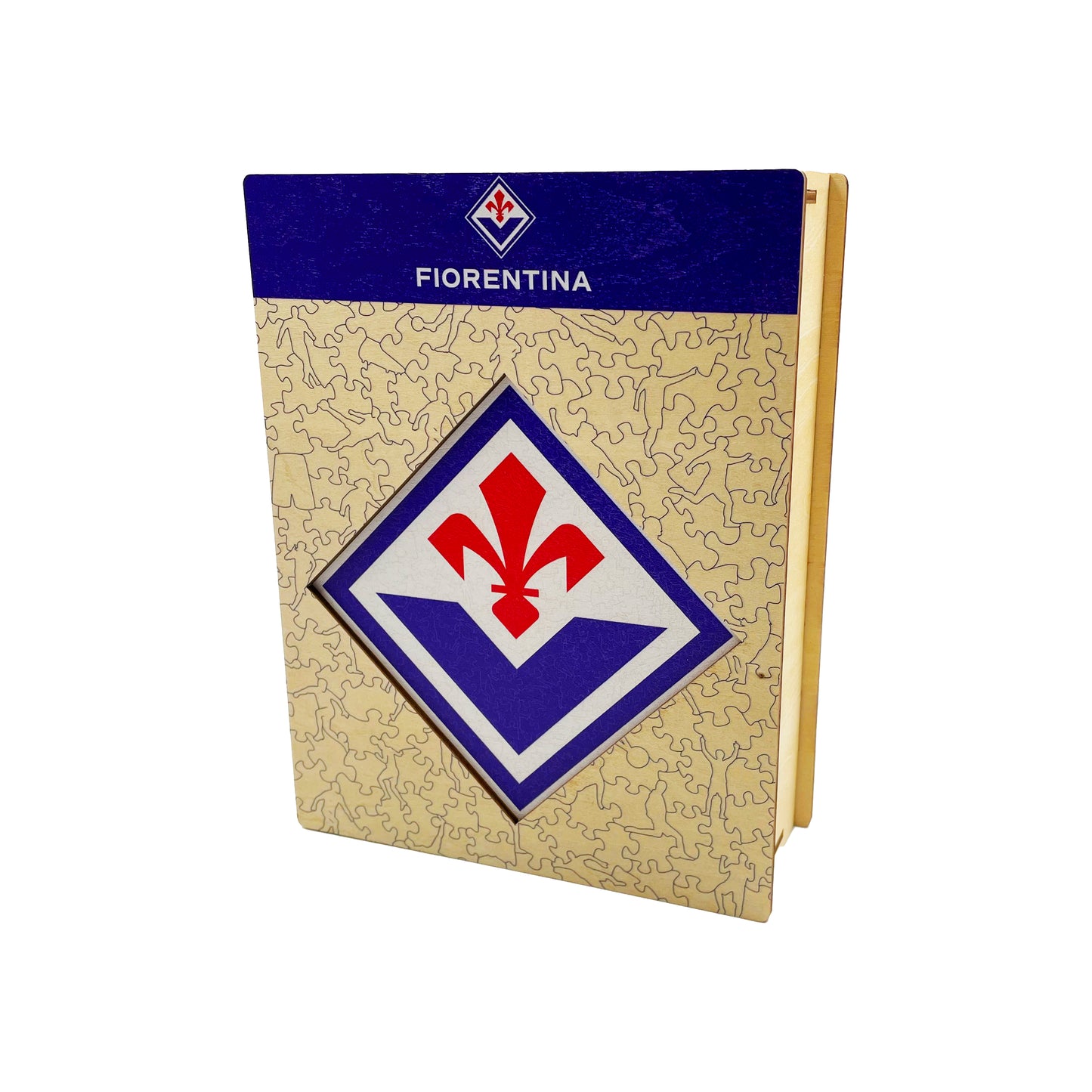 Logo ACF Fiorentina® - Puzzle di Legno