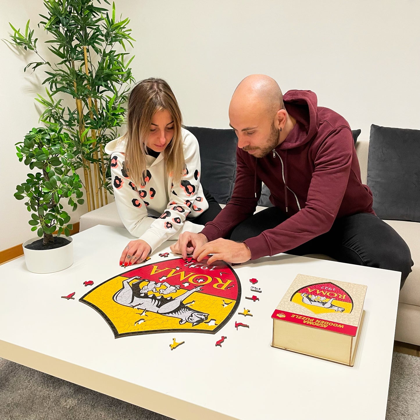 Logo Roma® - Puzzle di Legno
