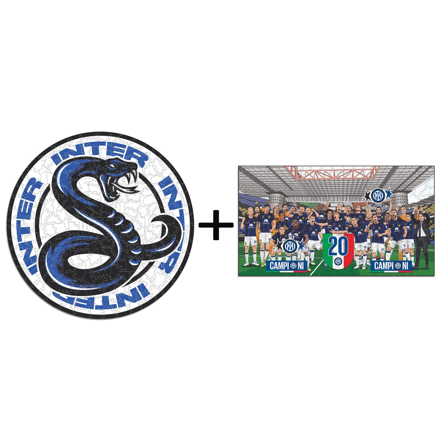 2 PACK Biscione + 20° Scudetto Inter®