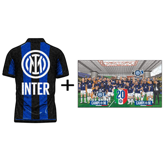 2 PACK Inter® Maglia + 20° Scudetto Inter®