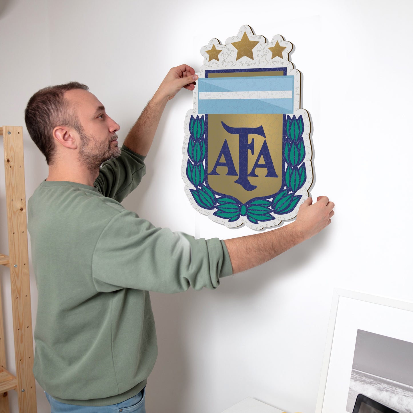 Logo Argentina® - Puzzle di Legno