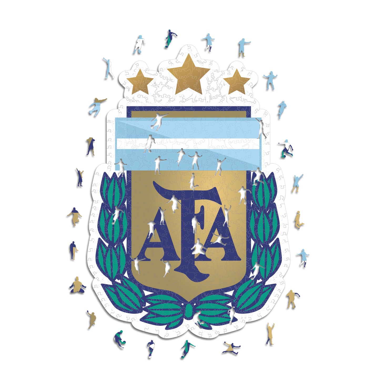 Logo Argentina® - Puzzle di Legno