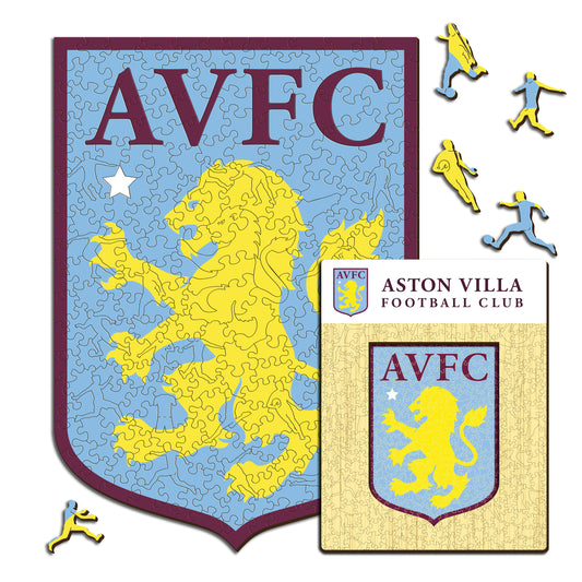 Logo Aston Villa® - Puzzle di Legno
