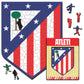 Atlético Madrid® Logo - Puzzle di Legno