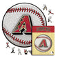 Arizona Diamondbacks™ Palla - Puzzle di Legno