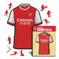 Maglia Arsenal® - Puzzle di Legno