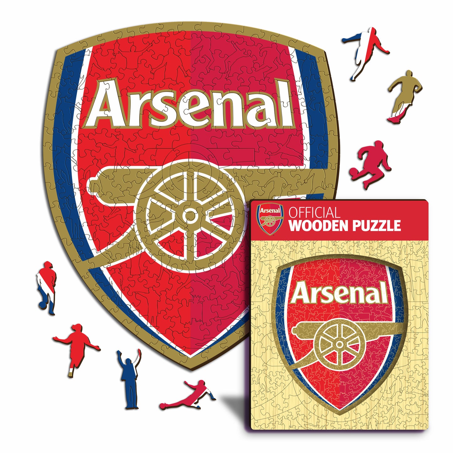 Logo Arsenal® - Puzzle di Legno