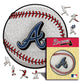 Atlanta Braves™ Palla - Puzzle di Legno