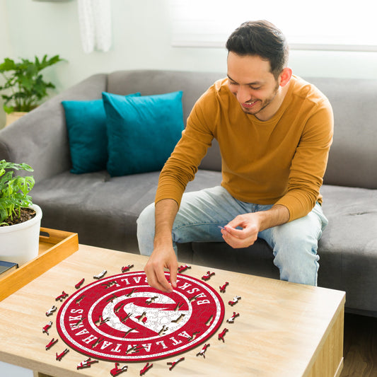 Atlanta Hawks™ Logo - Puzzle di Legno