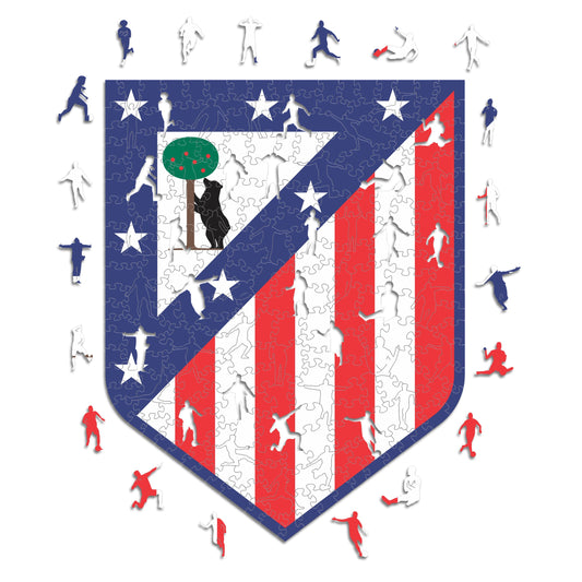 Atlético Madrid® Logo - Puzzle di Legno