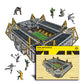Borussia Dortmund® Signal Iduna Park Puzzle di Legno