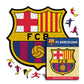 Logo FC Barcelona® - Puzzle di Legno
