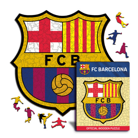 Logo FC Barcelona® - Puzzle di Legno
