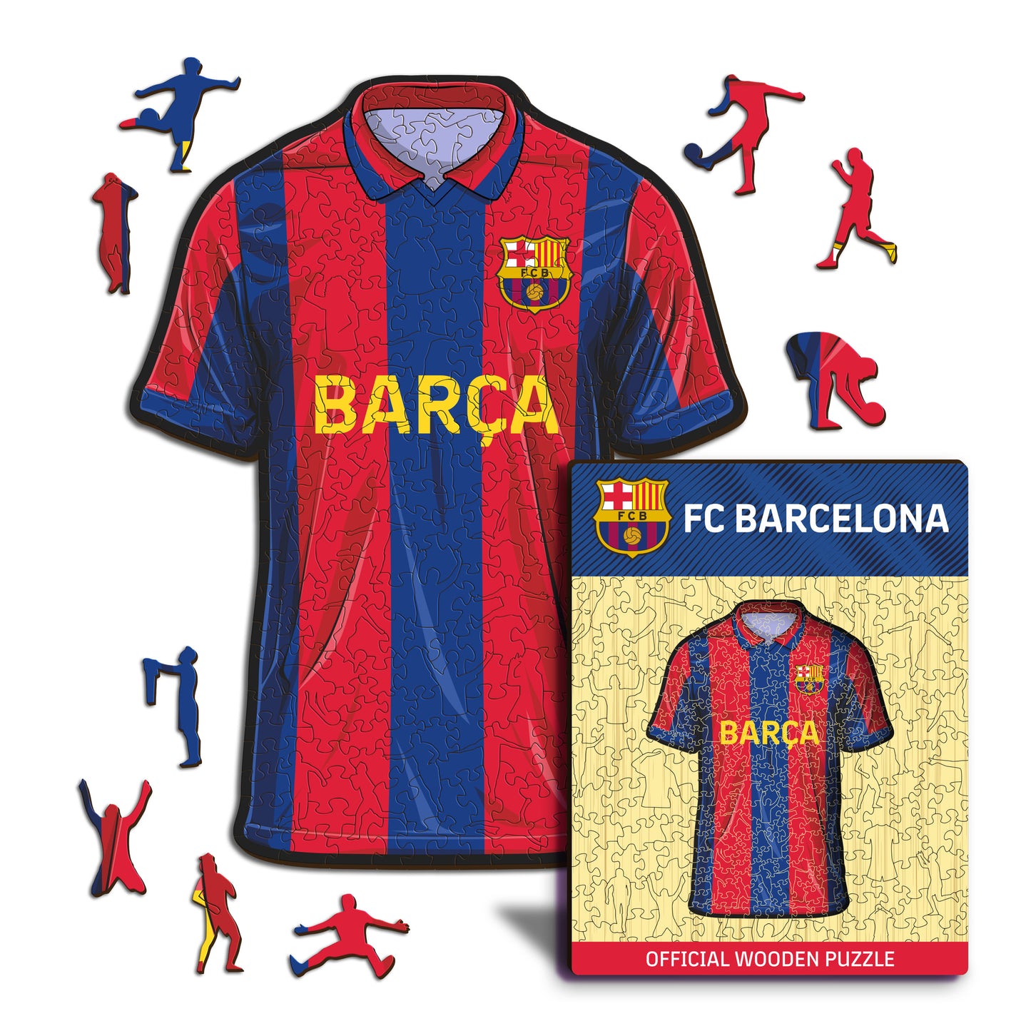 Maglia FC Barcelona® - Puzzle di Legno