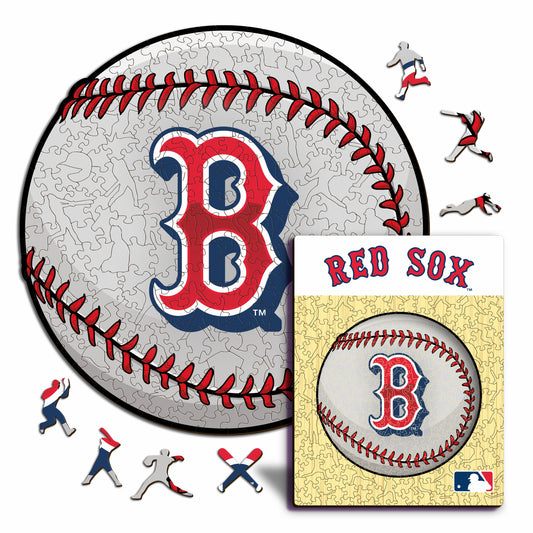 Boston Red Sox™ Palla - Puzzle di Legno