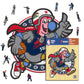 Los Angeles Clippers™ Mascotte - Puzzle di Legno