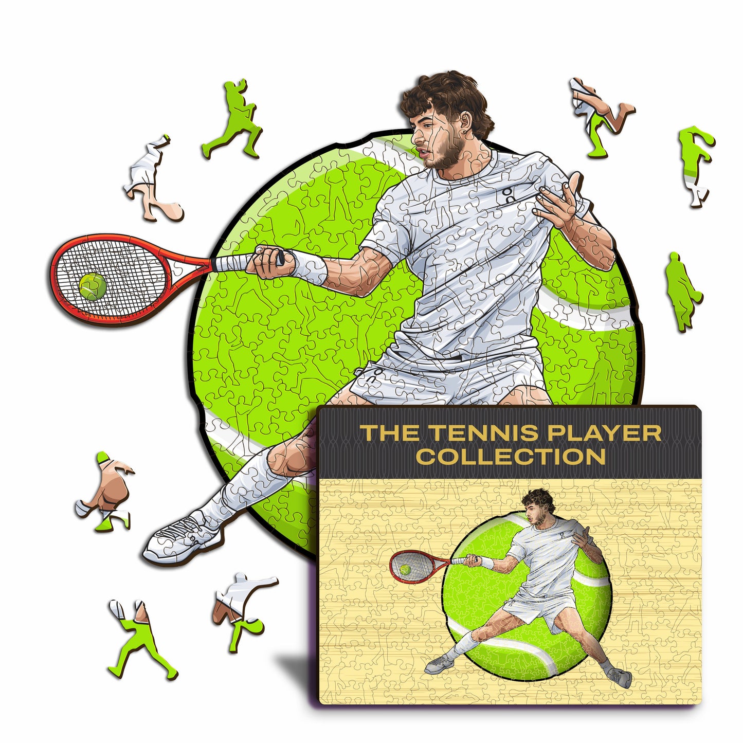 Flavio Cobolli - Puzzle di Legno