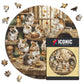 Criceti Curiosi - Puzzle di Legno