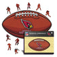 Palla Arizona Cardinals™ - Puzzle di Legno