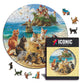 Gattini al Mare - Puzzle di Legno