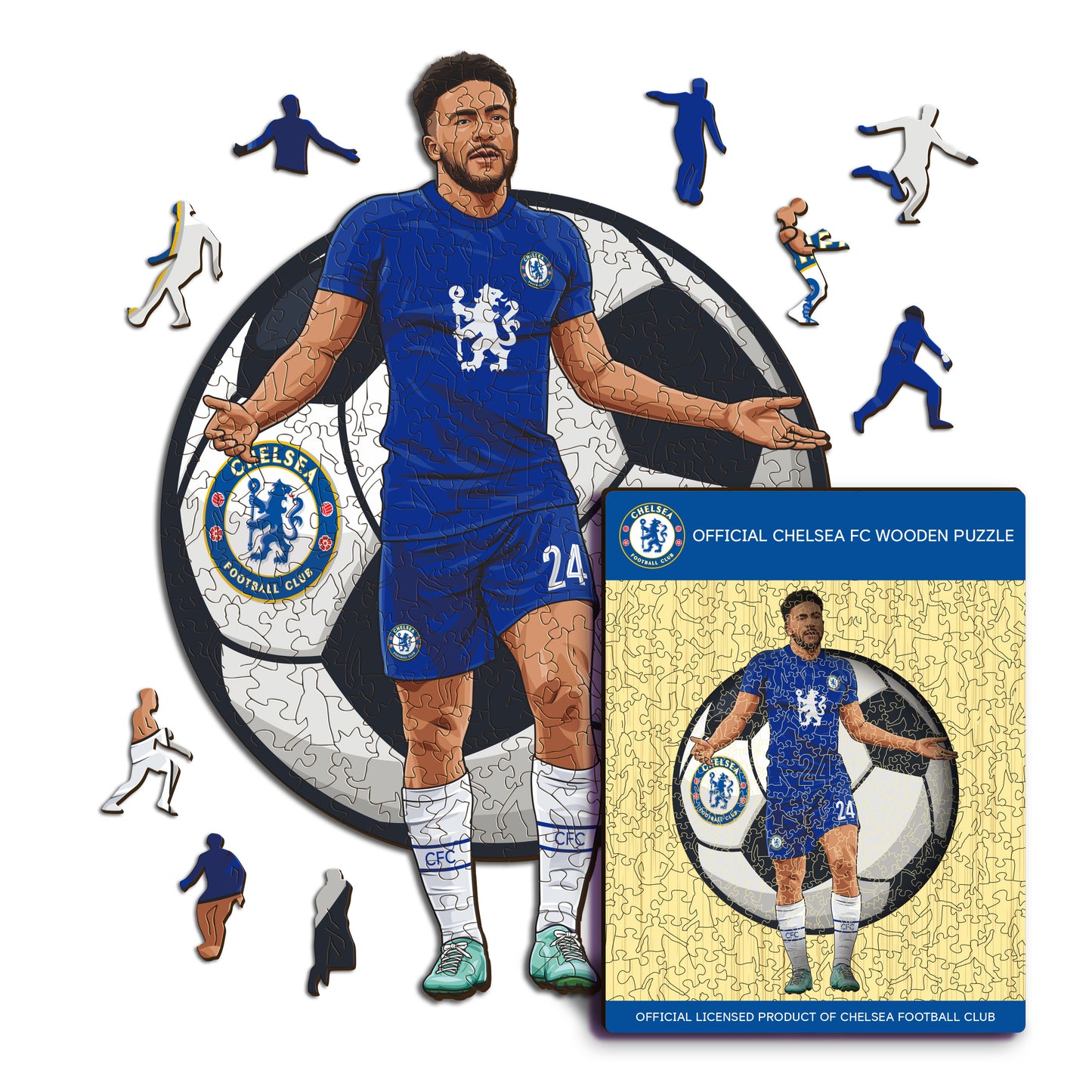 Reece James - Puzzle di Legno