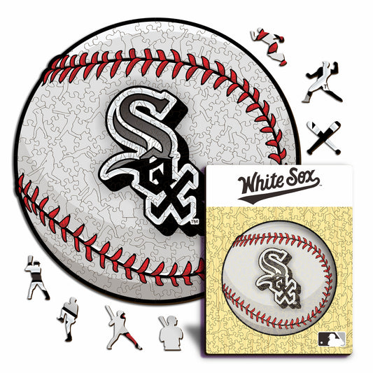 Chicago White Sox™ Palla - Puzzle di Legno