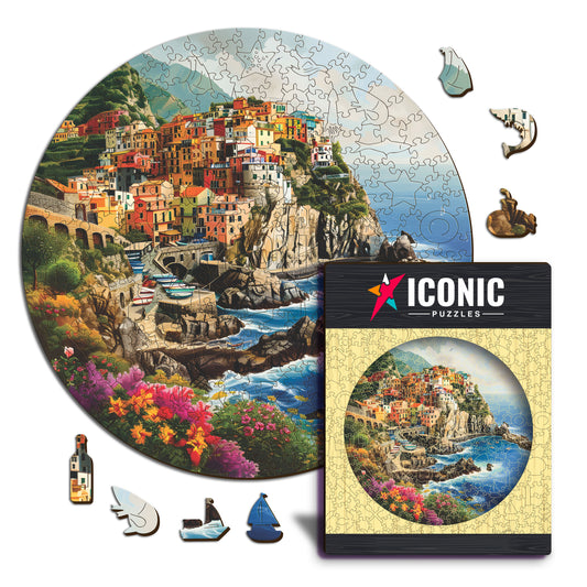 Portofino - Puzzle di Legno