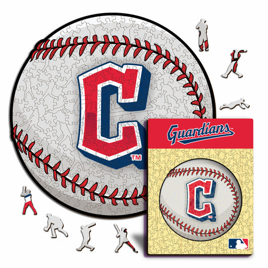 Cleveland Guardians™ Palla - Puzzle di Legno
