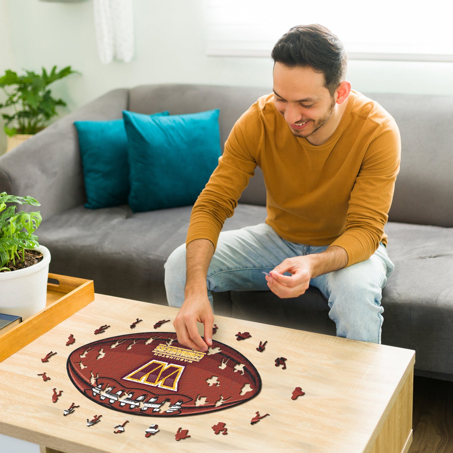 Palla Washington Commanders™ - Puzzle di Legno