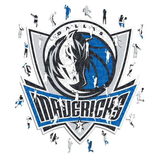 Dallas Mavericks™ - Puzzle di Legno