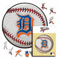 Detroit Tigers™ Palla - Puzzle di Legno