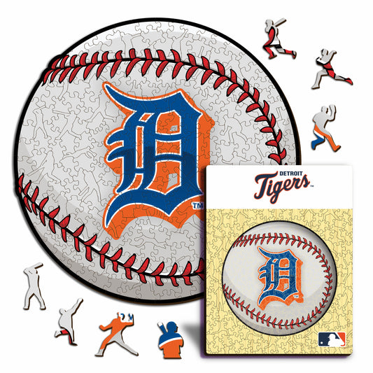 Detroit Tigers™ Palla - Puzzle di Legno