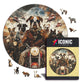 Cani Motociclisti - Puzzle di Legno