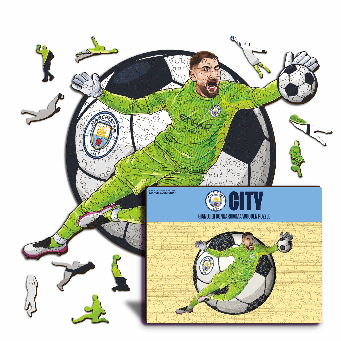 Gianluigi Donnarumma - Puzzle di Legno