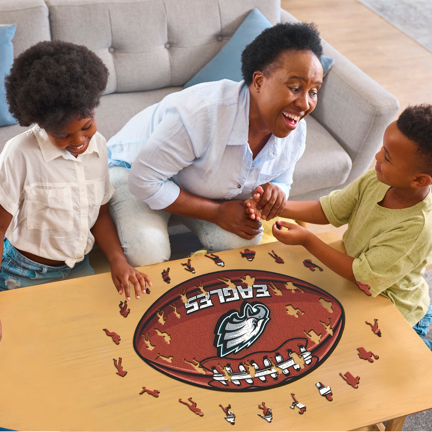 Palla Philadelphia Eagles™ - Puzzle di Legno