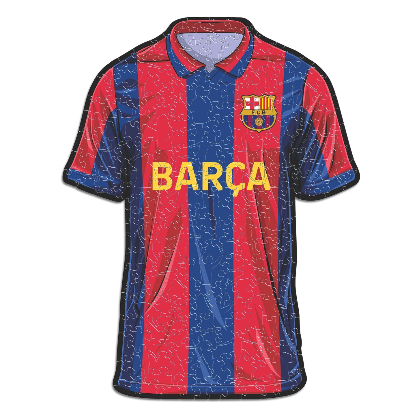 Maglia FC Barcelona® - Puzzle di Legno