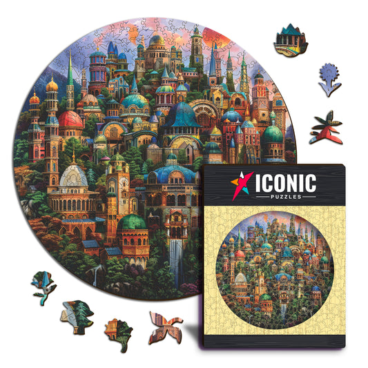 Dimore Incantate - Puzzle di Legno