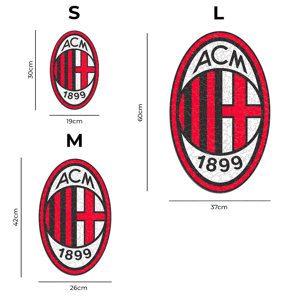3 PACK Milan® Logo + Retro Logo + 5 Players