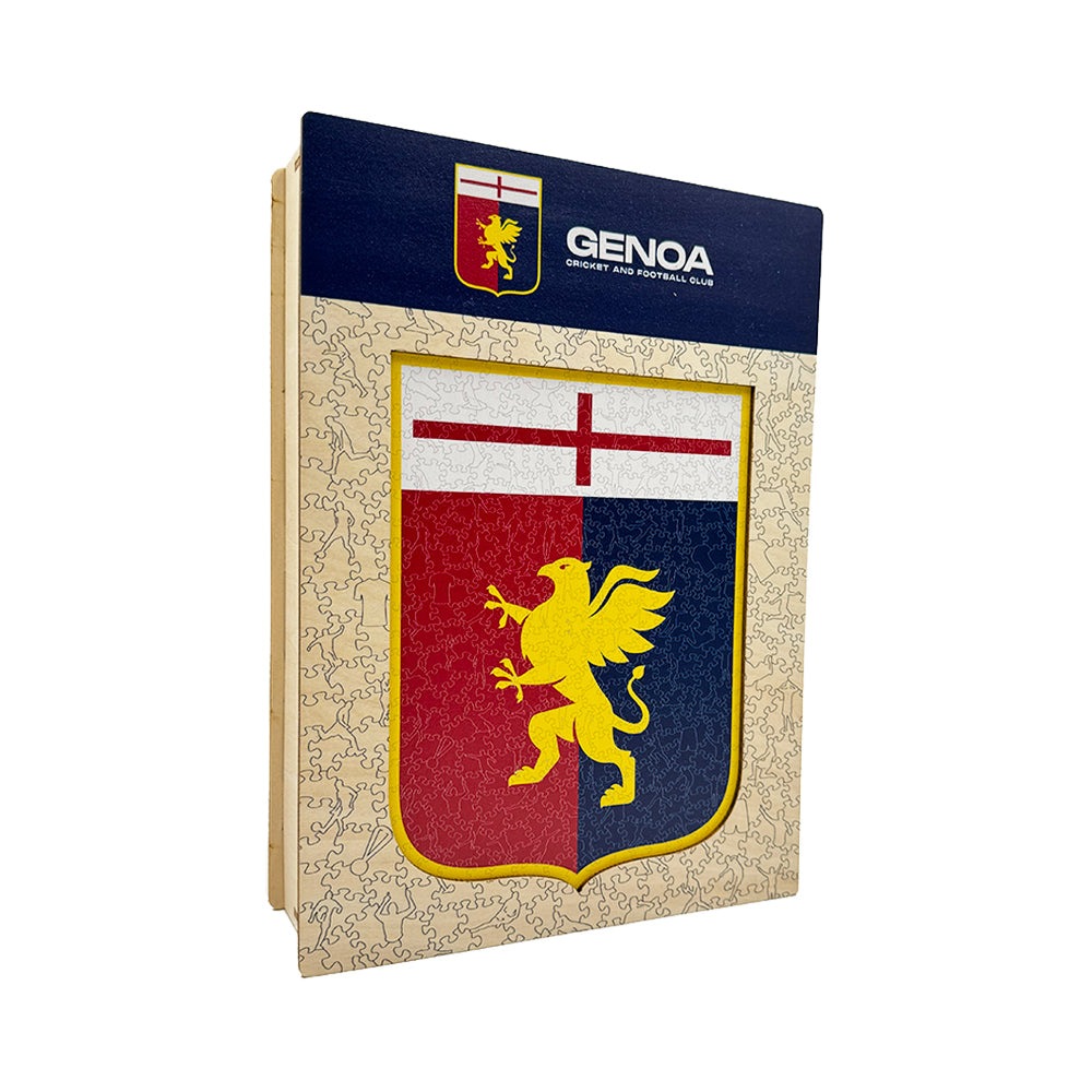 Logo Genoa® - Puzzle di Legno