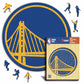 Golden State Warriors™ Logo - Puzzle di Legno