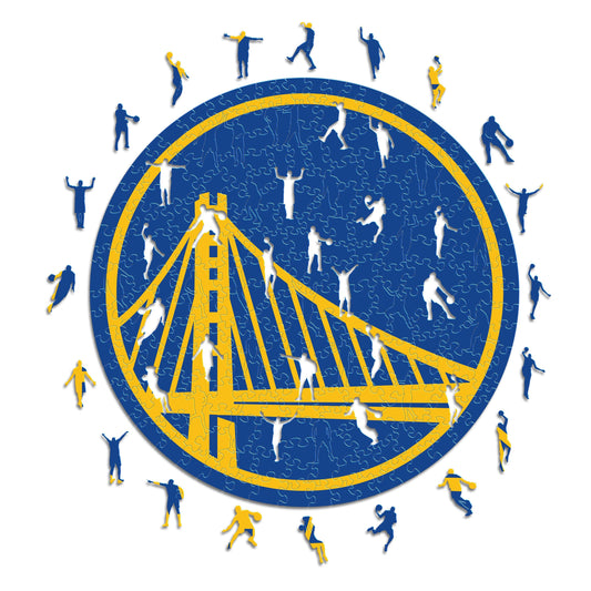 Golden State Warriors™ - Puzzle di Legno