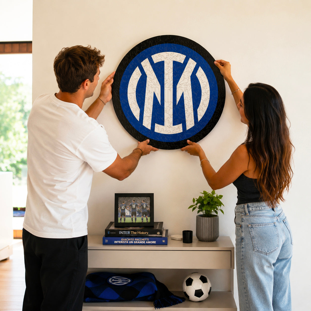 Logo Inter® - Puzzle di Legno
