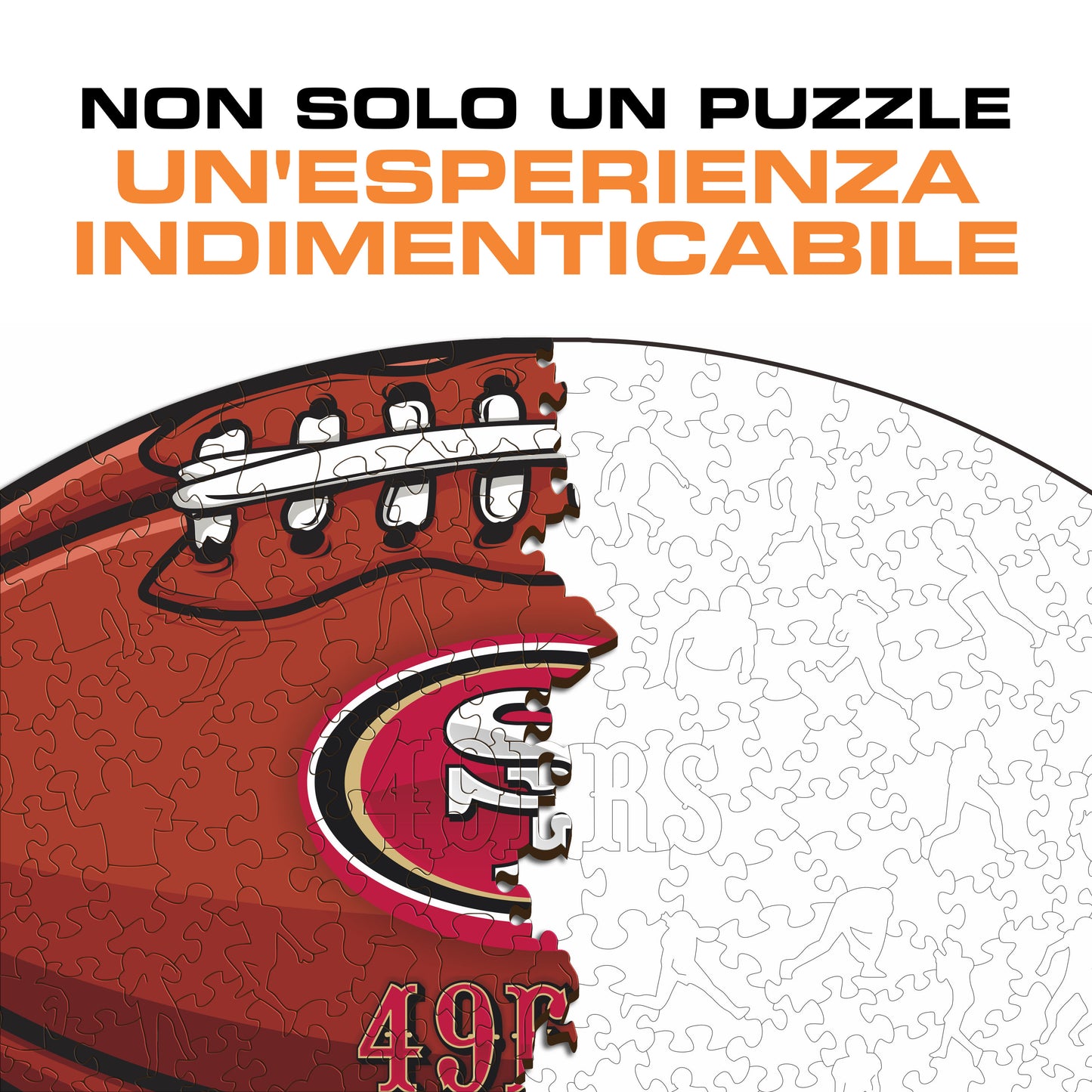 Palla San Francisco 49ers™ - Puzzle di Legno