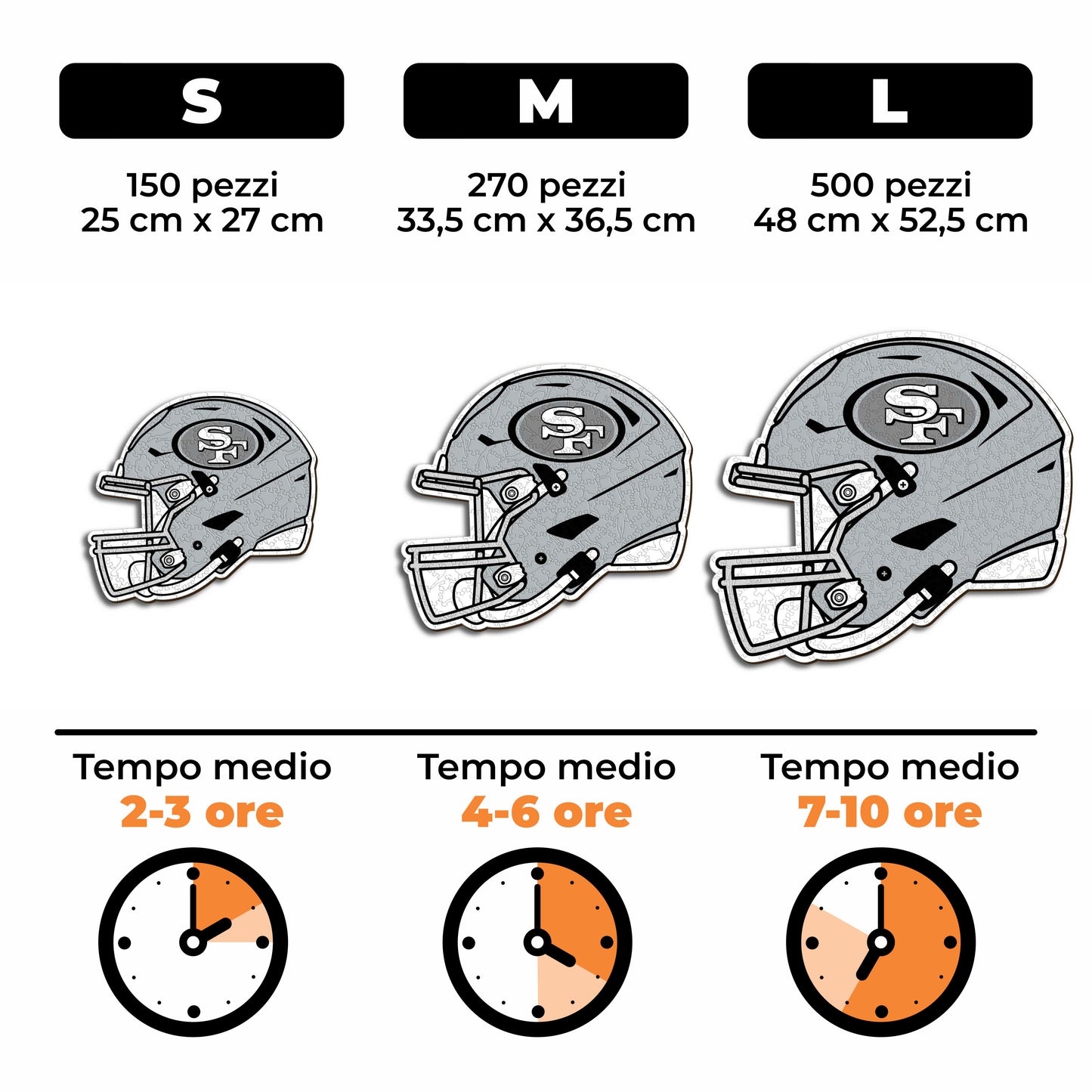 Casco San Francisco 49ers™ - Puzzle di Legno