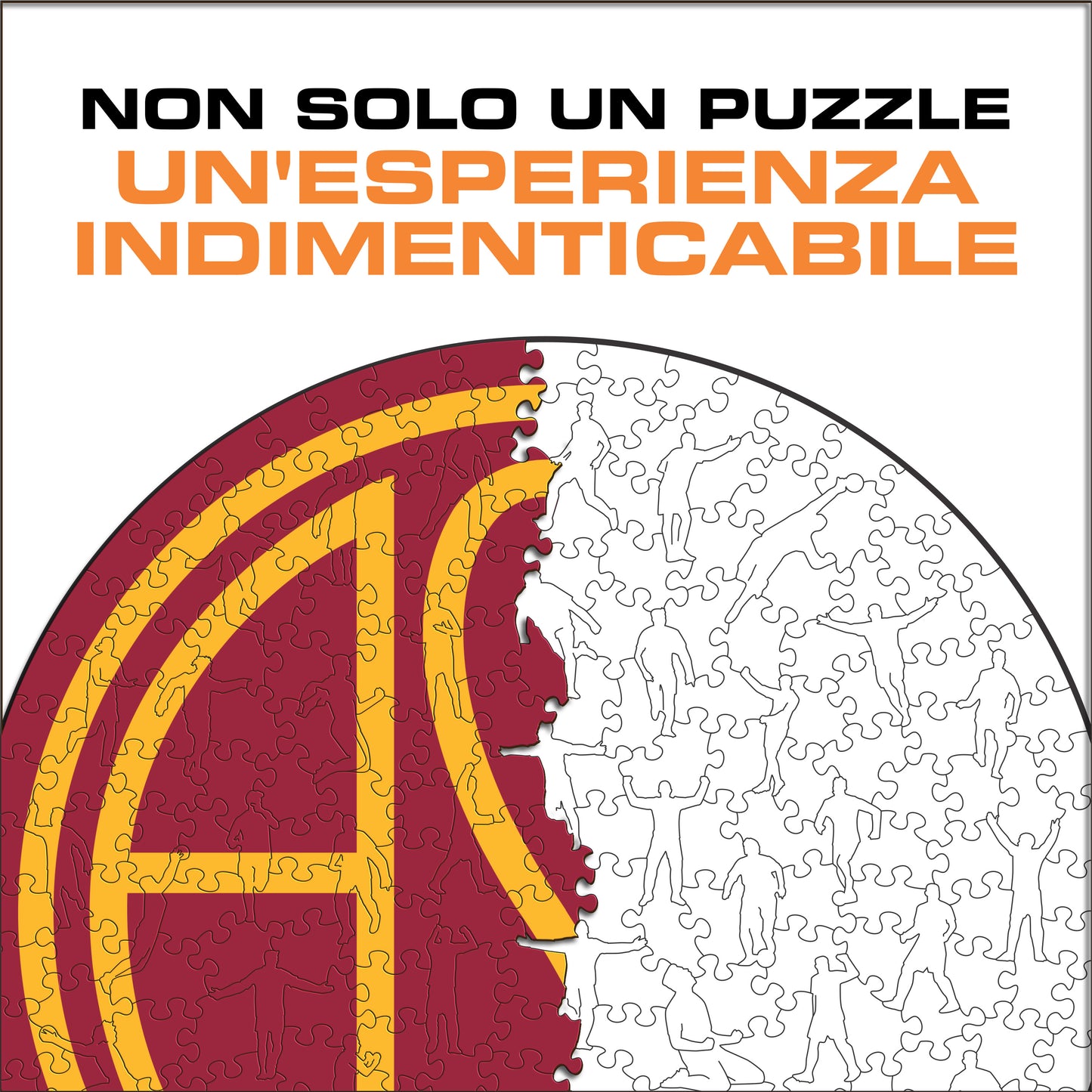 Logo Heritage Roma® - Puzzle di Legno
